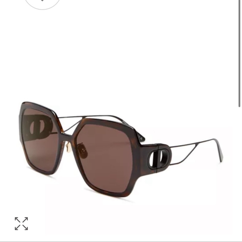 christian dior unisex squared 58mm sunglasses